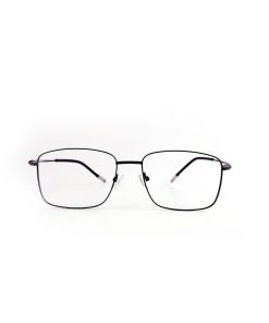 Parar Classic Full Frame Rectangular Unisex Eyeglasses - BLCK