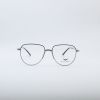 KYAANS black Full Rim Triangle Eyeglasses BY BC. (BLUE SLIVER)